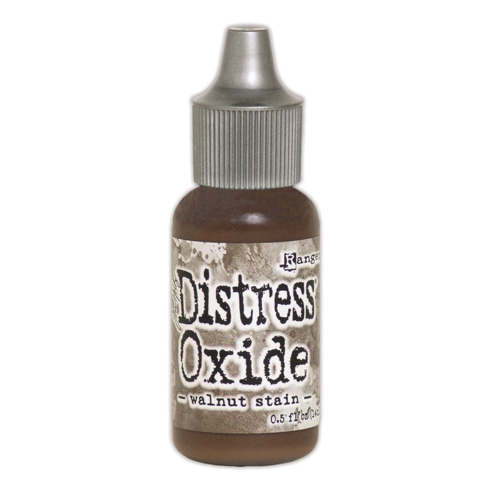 Tim Holtz Distress® Oxide® Re-Inker Walnut Stain, 0.5oz Ink Distress 