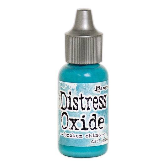 Tim Holtz Distress® Oxide® Re-Inker Broken China, 0.5oz Ink Distress 