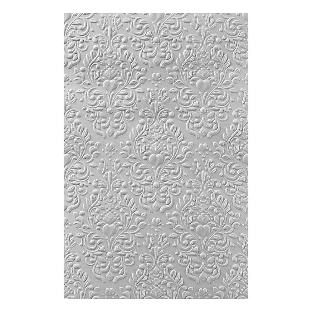 Simon Hurley create. Spellbinders Damask 3D Embossing Folder Cutting Dies Simon Hurley 
