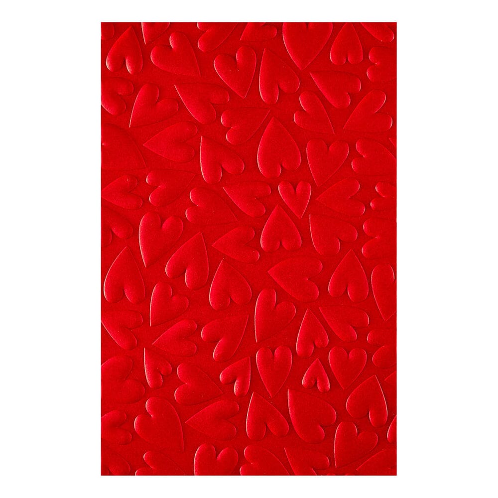 Simon Hurley Spellbinders Puffy Hearts 3D Embossing Folder Cutting Dies Simon Hurley 