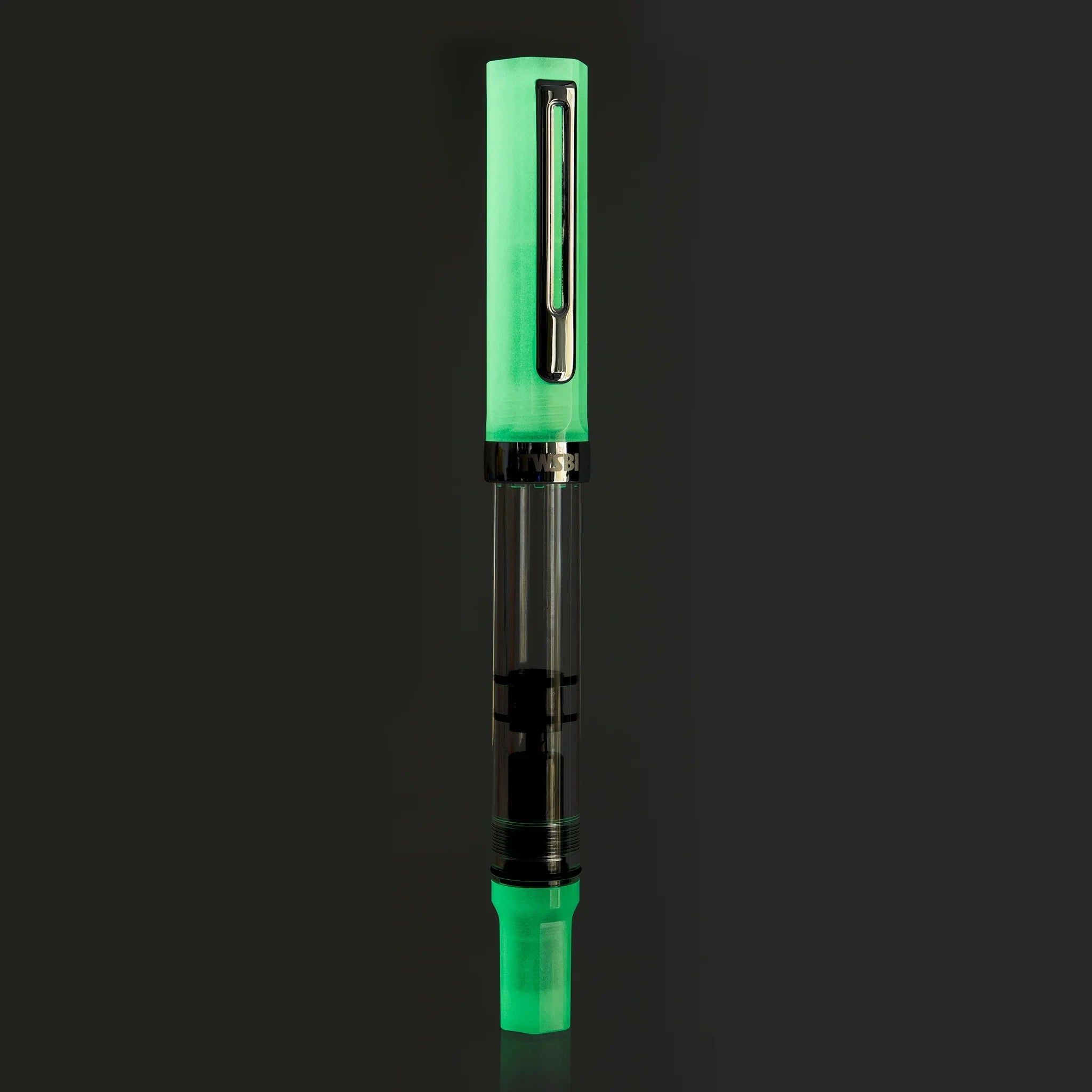 Twsbi Eco Fountain Pen Limited Edition - Glow Green Extra Fine Writing & Coloring Twsbi 