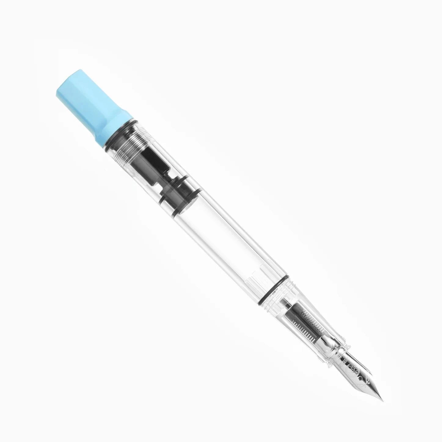 Twsbi Eco Fountain Pen - Sky Blue 1.1 Stub Writing & Coloring Twsbi 