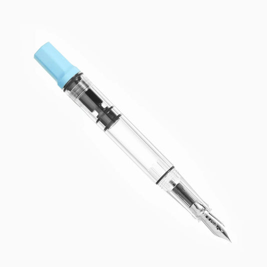 Twsbi Eco Fountain Pen - Sky Blue 1.1 Stub Writing & Coloring Twsbi 