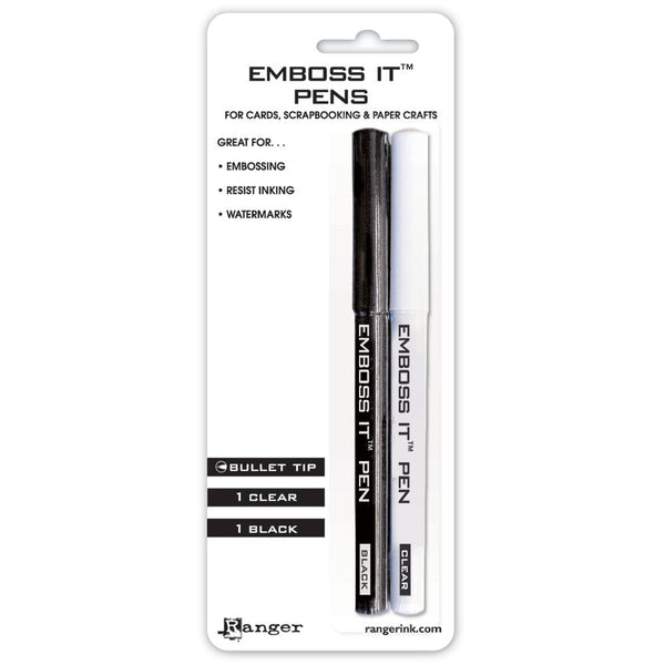 Tim Holtz Distress Embossing Pen - 2/Pkg - Add embossed designs to