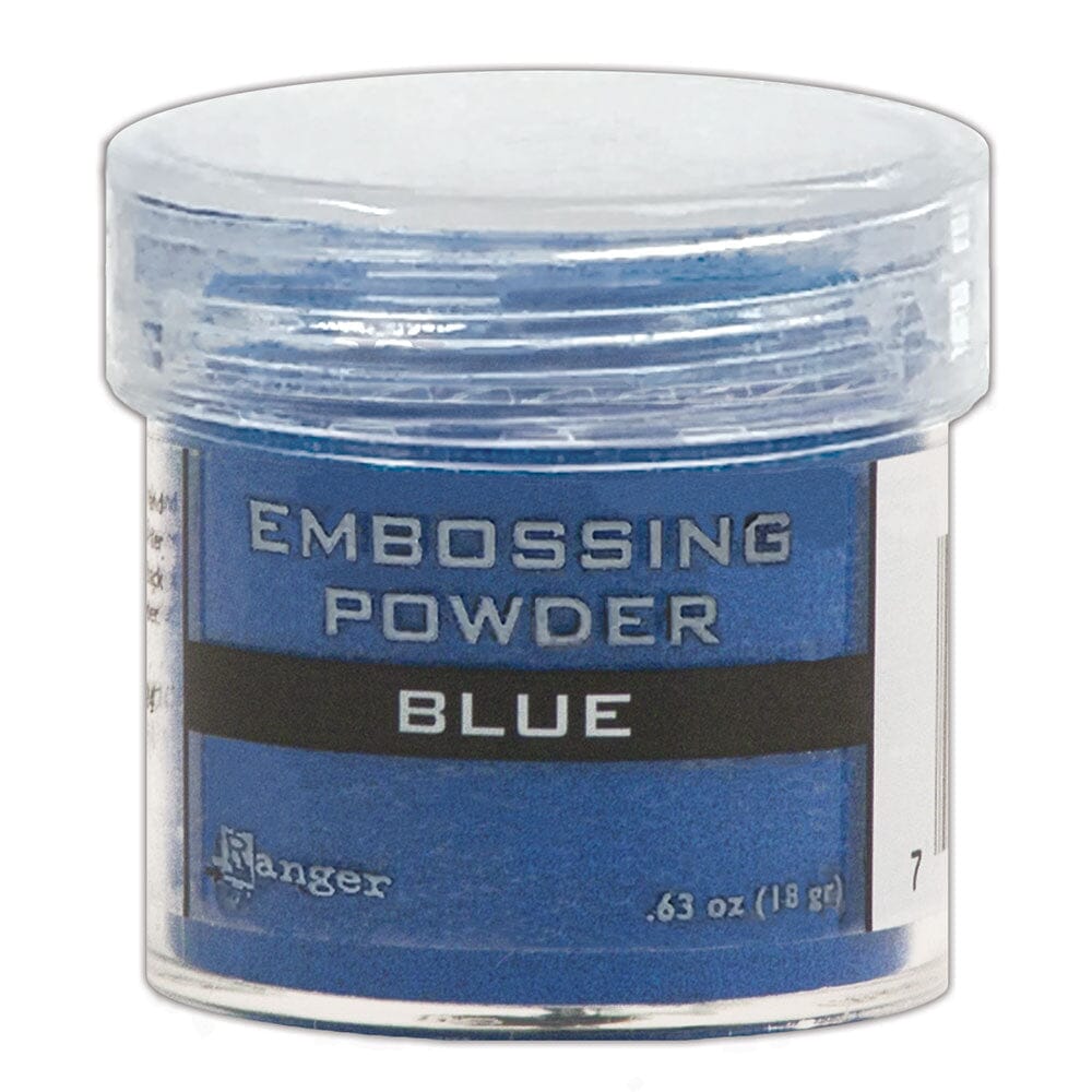 Embossing Powder Blue, 1oz Jar