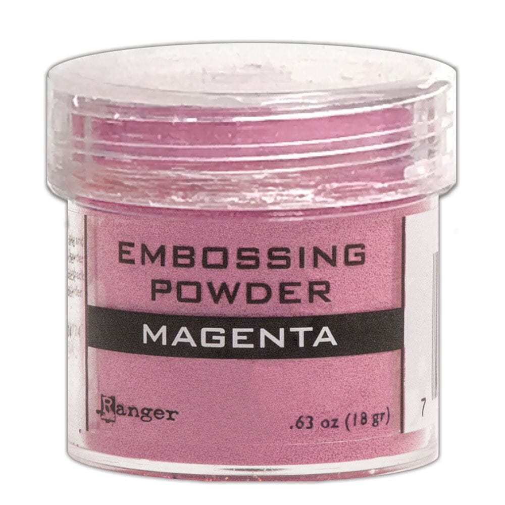 Embossing Powder Magenta, 1oz Jar Powders Ranger Ink 