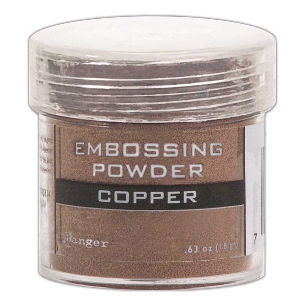 Embossing Powder Copper, 1oz Jar Powders Ranger Ink 