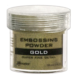 Embossing Powder Super Fine Gold, 1oz Jar