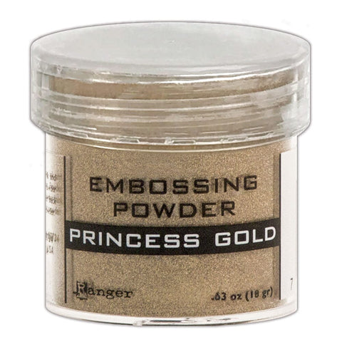 Embossing Powder Princess Gold, 1oz Jar Powders Ranger Ink 