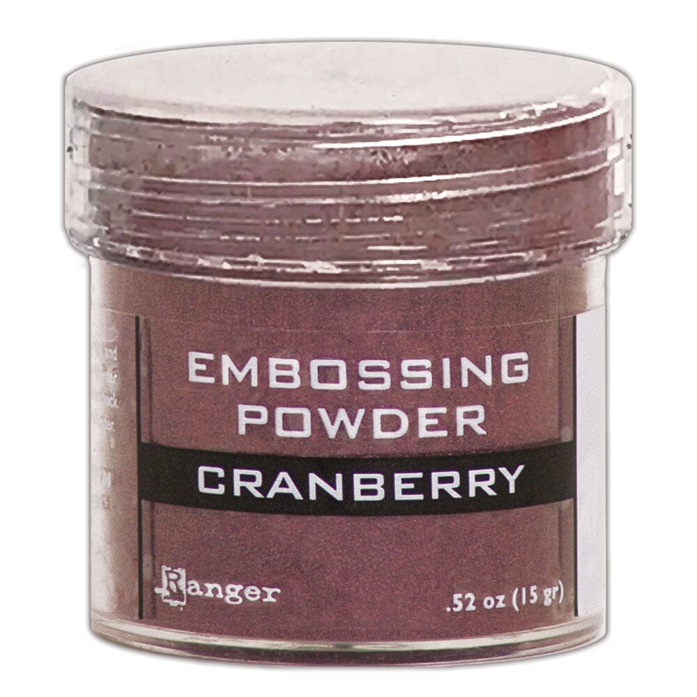 Embossing Powder Cranberry Metallic Powders Ranger Ink 
