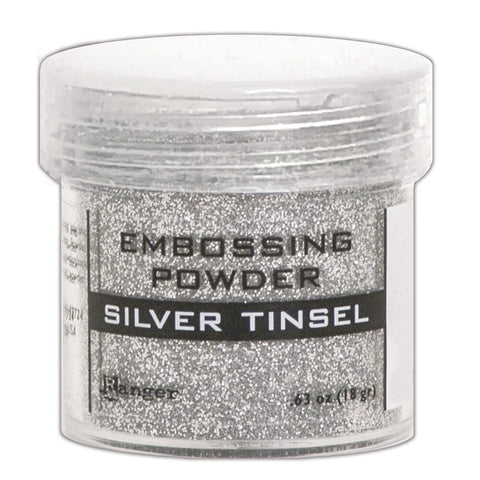 Embossing Powders Silver Tinsel Powders Ranger Ink 