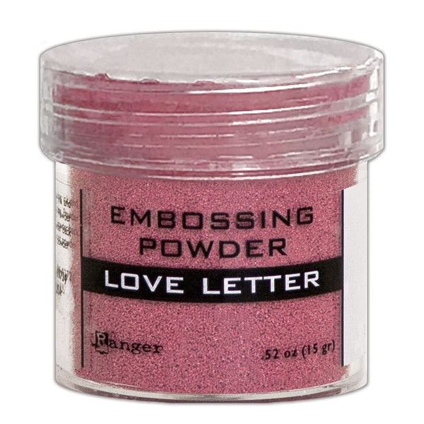 Embossing Powder Love Letter Metallics, 1oz Jar Powders Ranger Ink 