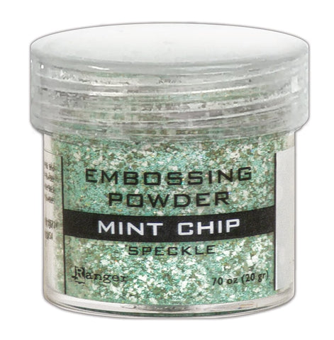 Embossing Speckle Powder Mint Chip, 1oz Powders Ranger Ink 