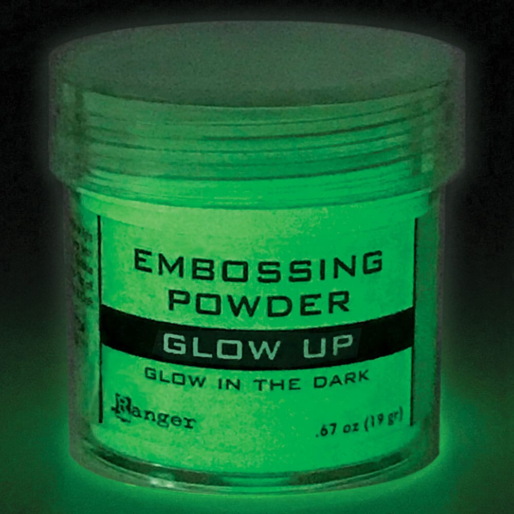 Embossing Powder Glow Up, 1oz Jar Powders Ranger Ink 