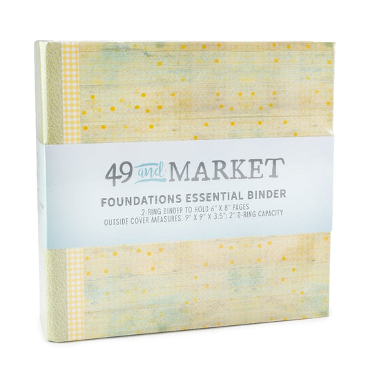 49 and Market Foundations Binder Album Kit - Sunny Tools & Accessories 49 and Market 