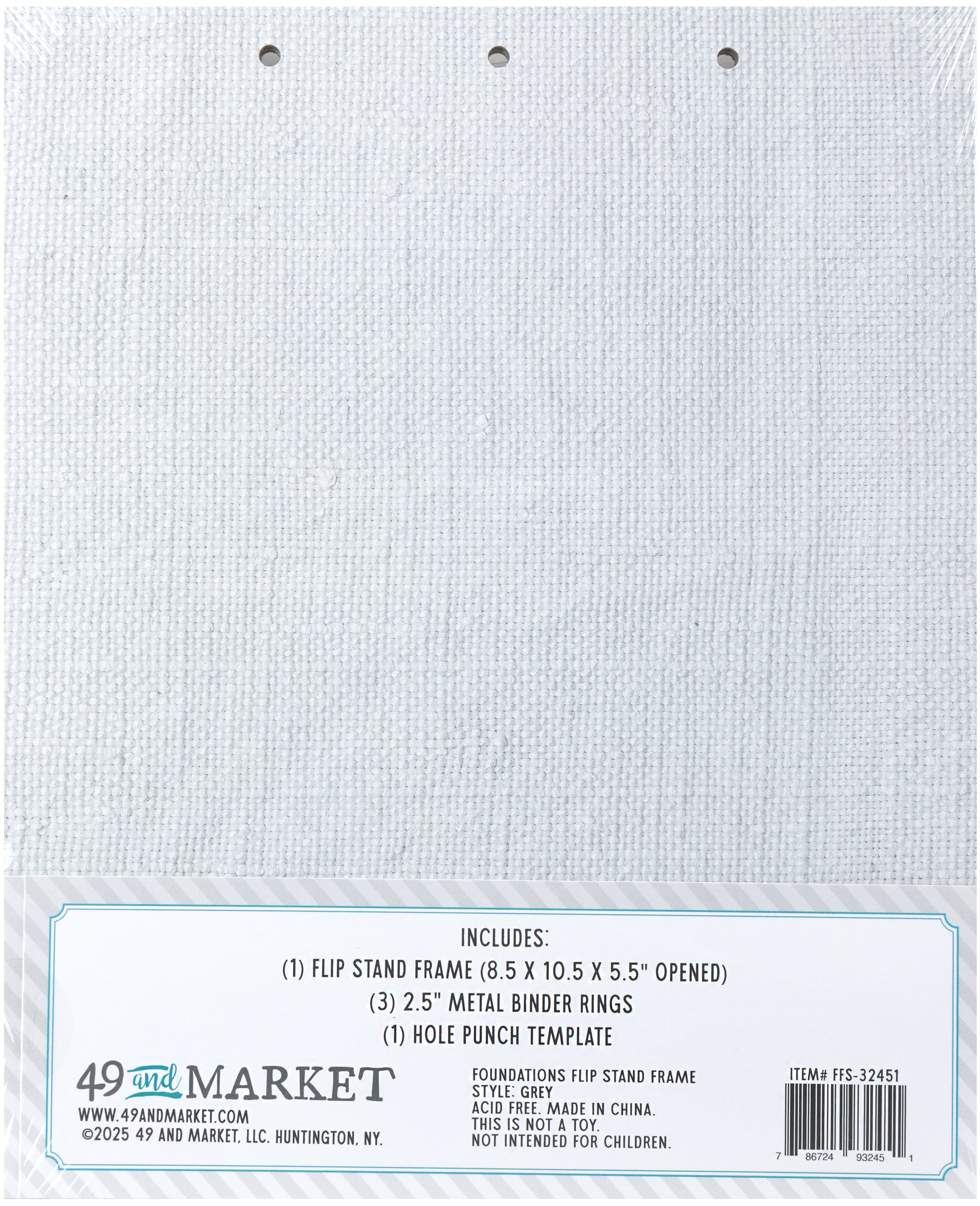 49 and Market Mistletoe and Memories Foundations Grey Flip Stand Frame Surfaces 49 and Market 