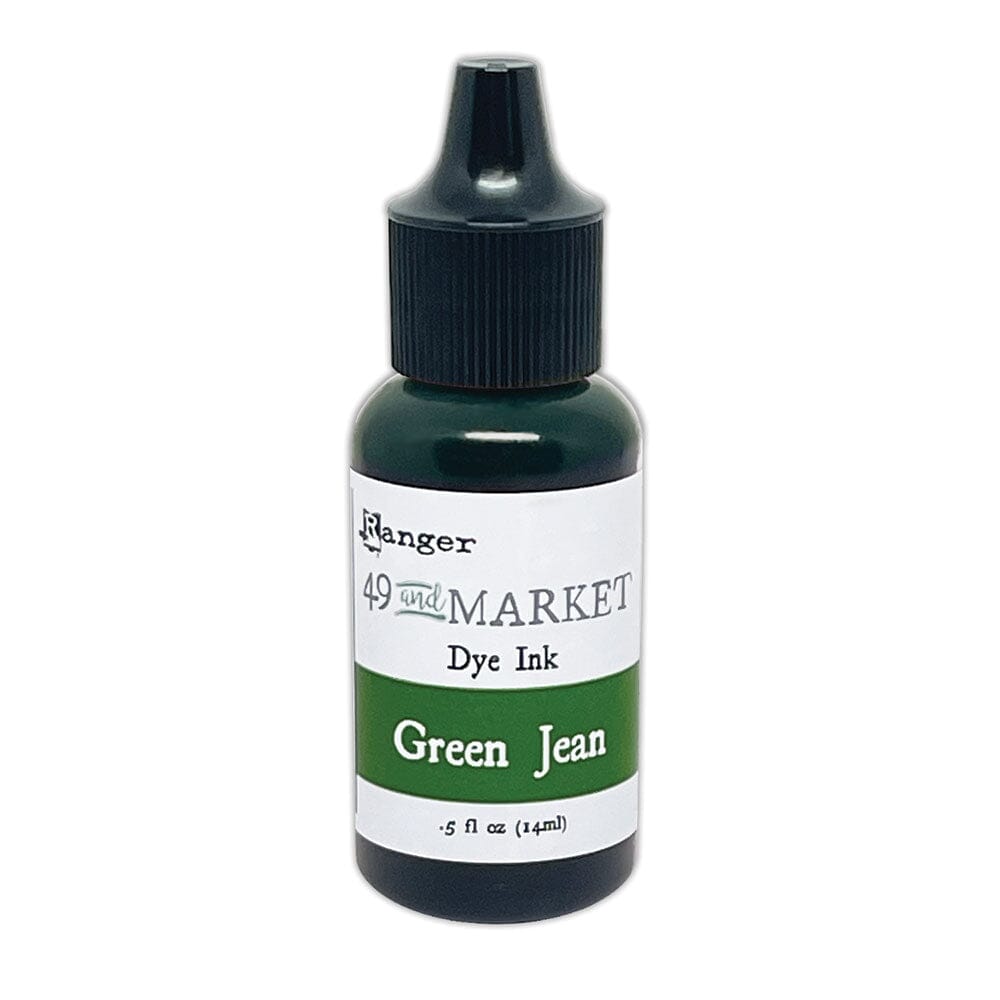 49 and Market Dye Ink Re-Inker, Green Jean Ink 49 and Market 