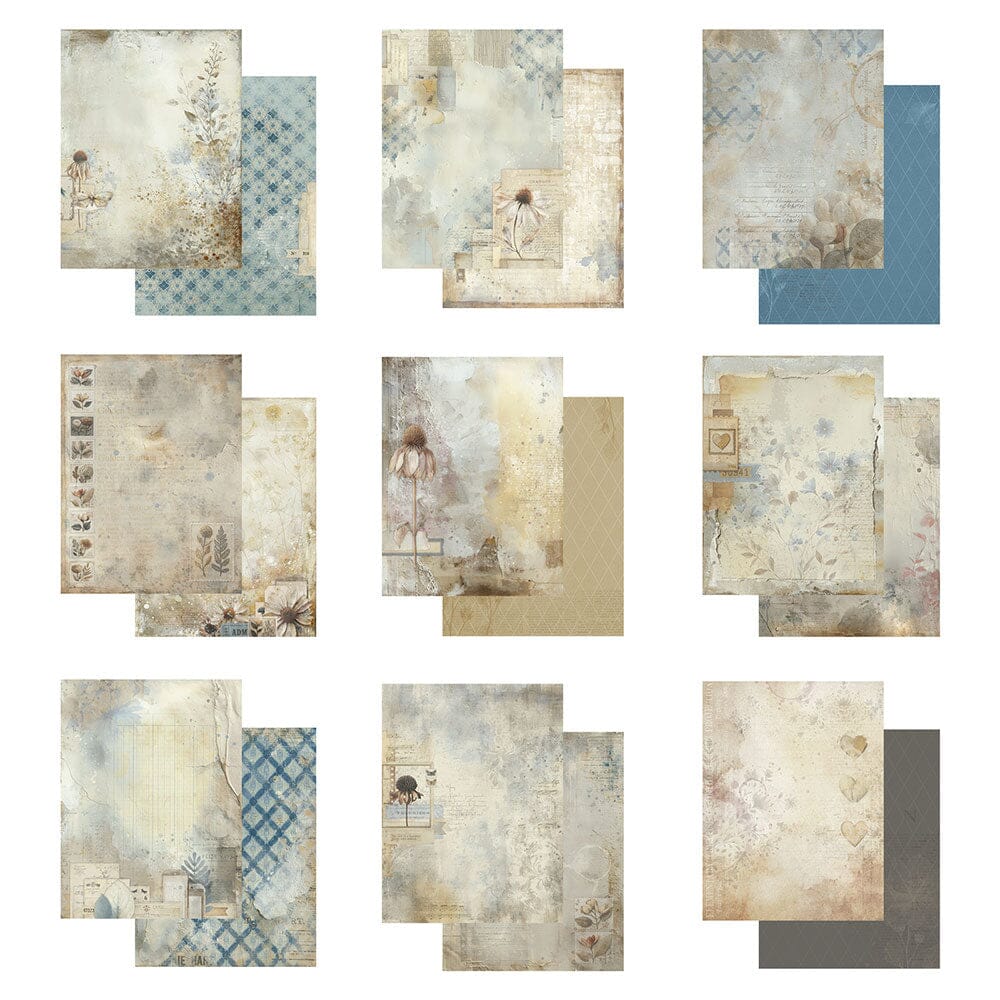 49 and Market Faded Memory Lane - 6x8 Collection Pack Surfaces 49 and Market 