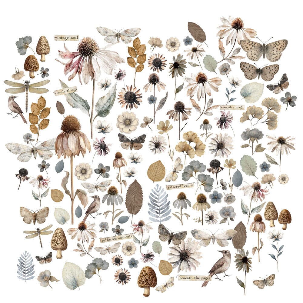 49 and Market Faded Memory Lane - Laser Cut Wildflowers Surfaces 49 and Market 