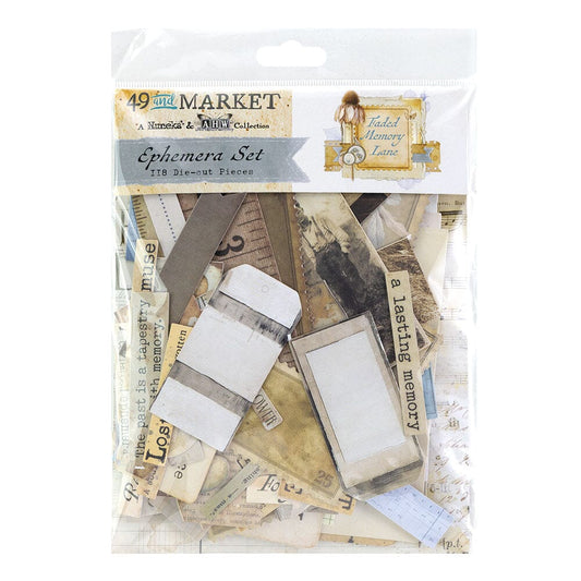 49 and Market Faded Memory Lane - Ephemera Set Surfaces 49 and Market 