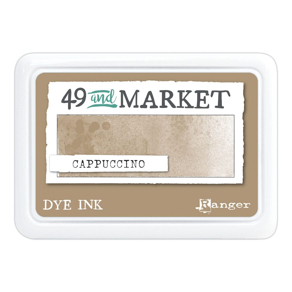 49 and Market Dye Ink Pad, Cappuccino Ink Pad 49 and Market 