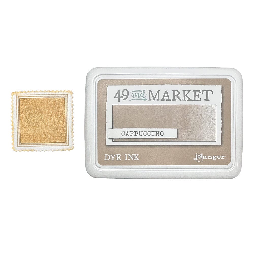 49 and Market Dye Ink Pad, Cappuccino Ink Pad 49 and Market 
