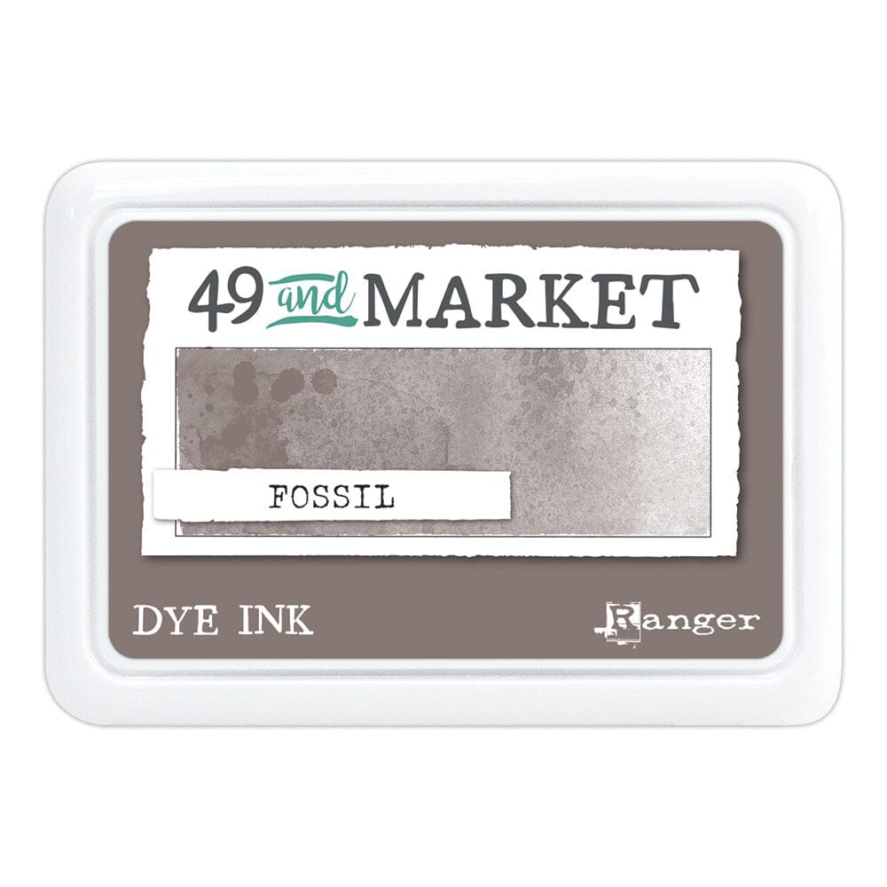 49 and Market Dye Ink Pad, Fossil Ink Pad 49 and Market 