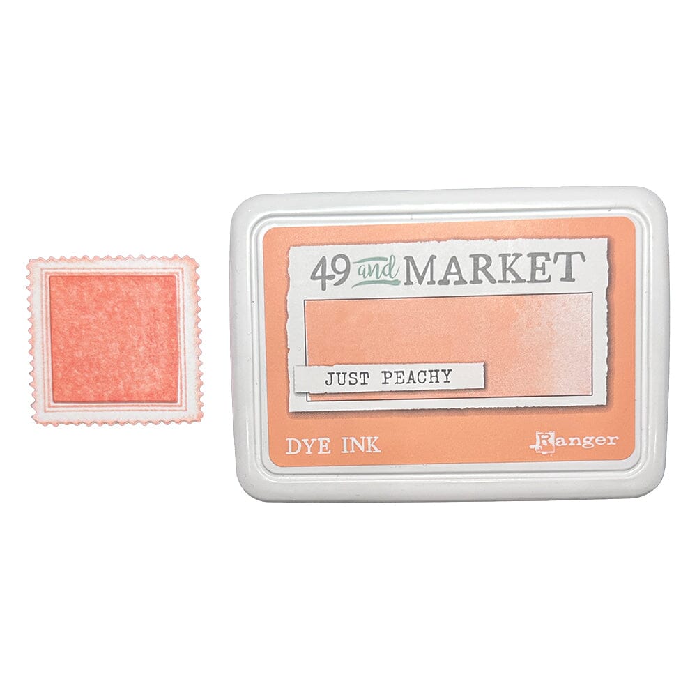49 and Market Dye Ink Pad, Just Peachy Ink Pad 49 and Market 