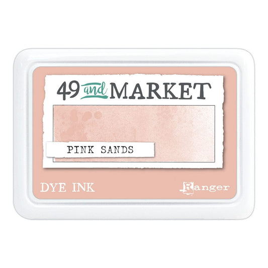 49 and Market Dye Ink Pad, Pink Sands Ink Pad 49 and Market 