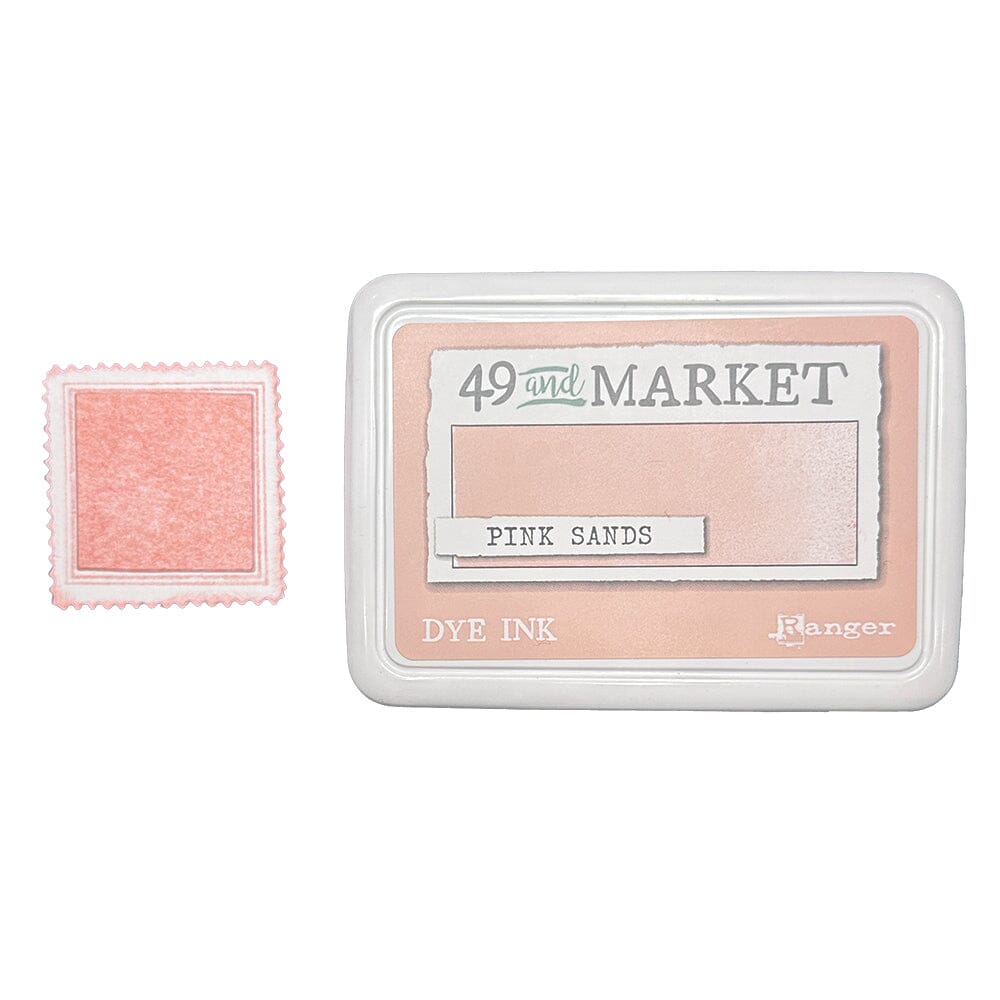 49 and Market Dye Ink Pad, Pink Sands Ink Pad 49 and Market 