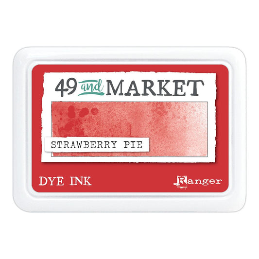 49 and Market Dye Ink Pad, Strawberry Pie Ink Pad 49 and Market 