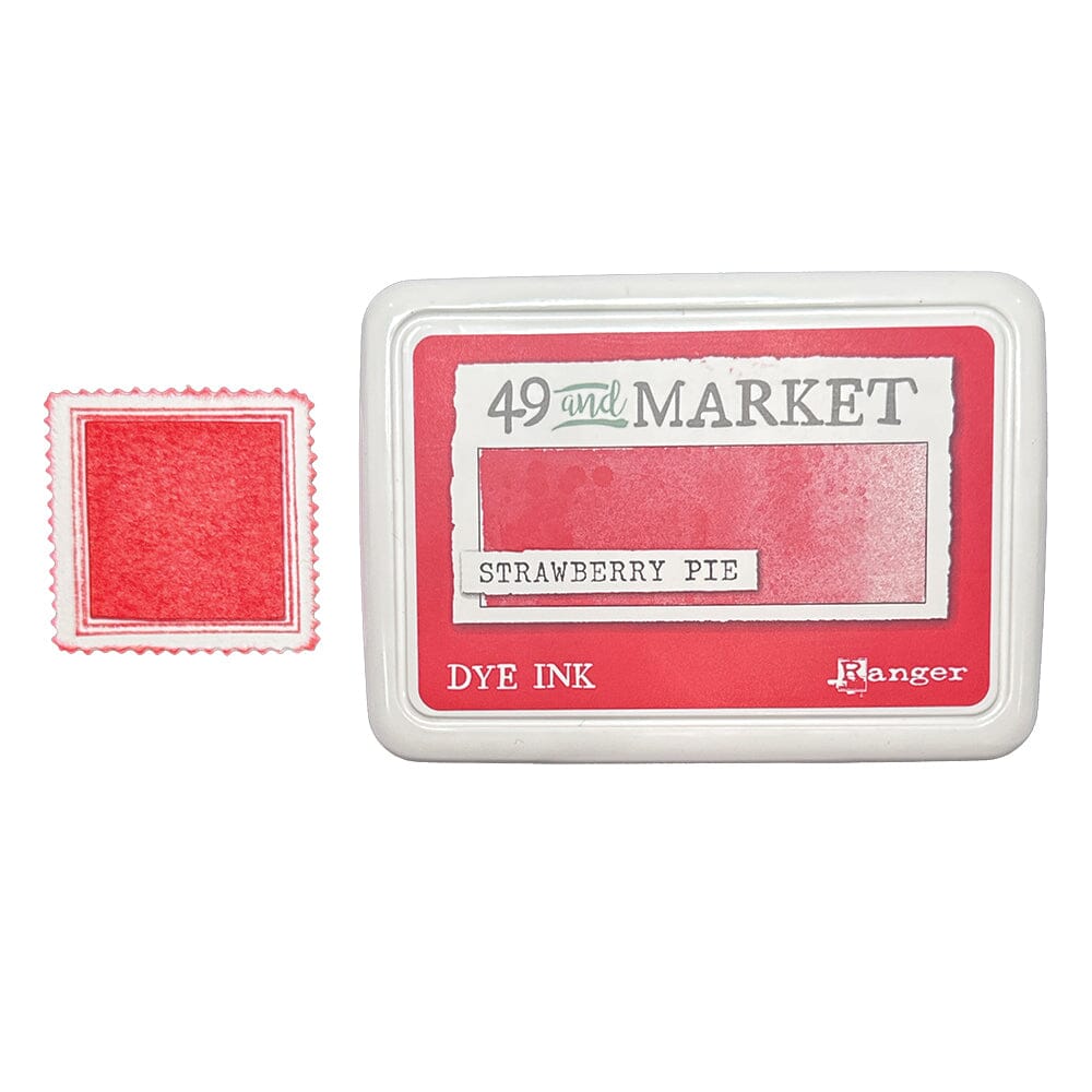49 and Market Dye Ink Pad, Strawberry Pie Ink Pad 49 and Market 