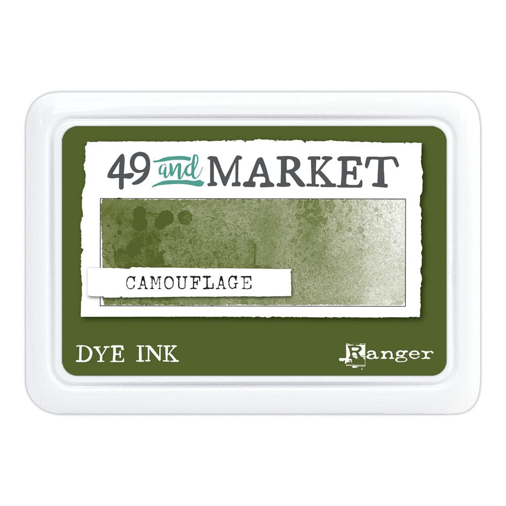 49 and Market Dye Ink Pad, Camouflage Ink Pad 49 and Market 