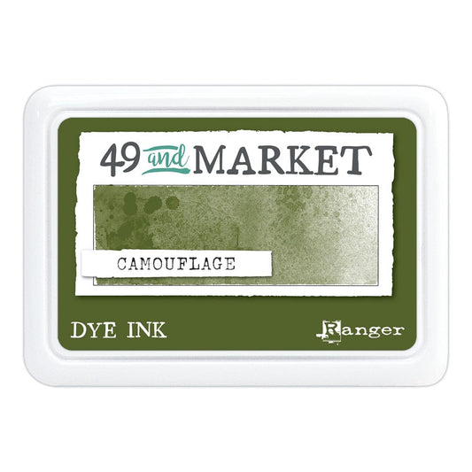 49 and Market Dye Ink Pad, Camouflage Ink Pad 49 and Market 