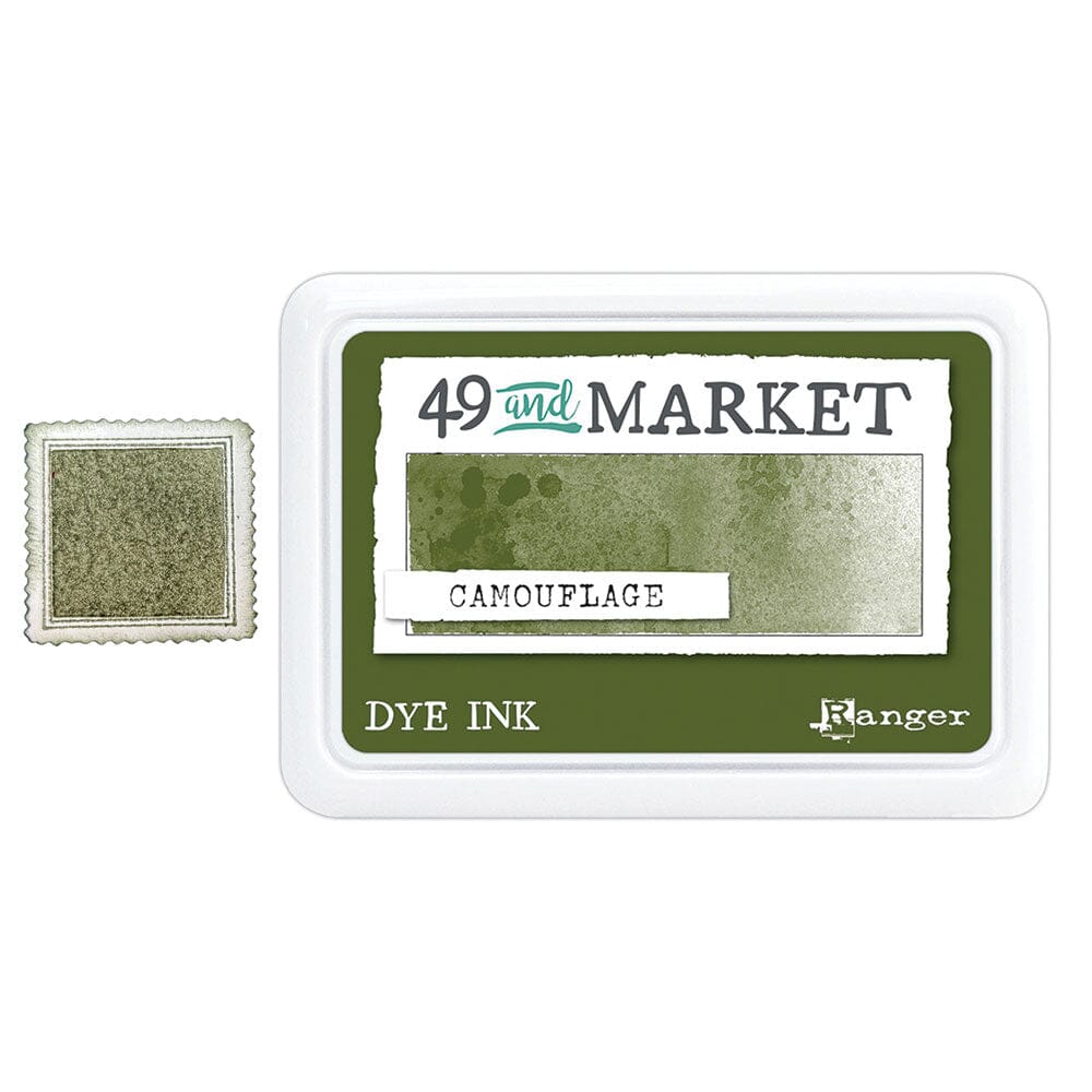 49 and Market Dye Ink Pad, Camouflage Ink Pad 49 and Market 