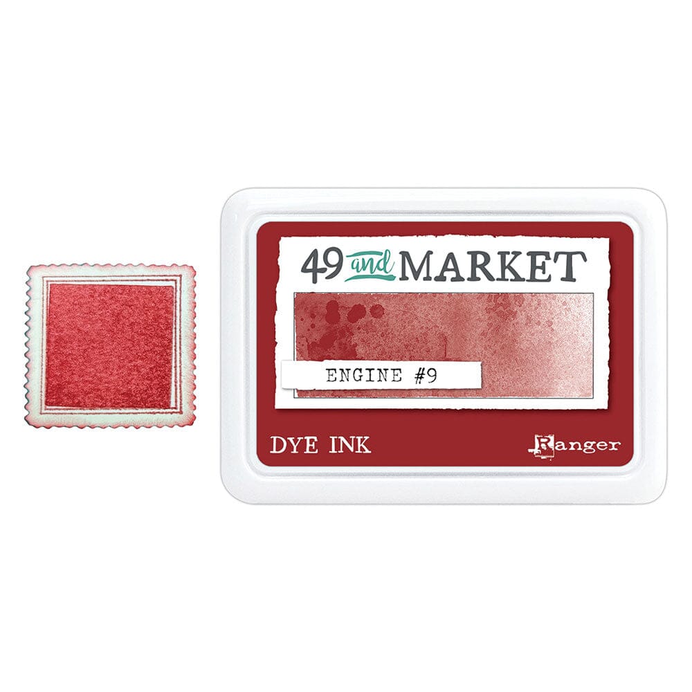 49 and Market Dye Ink Pad, Engine #9 Ink Pad 49 and Market 