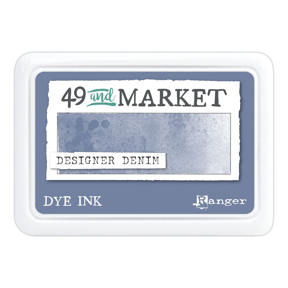 49 and Market Dye Ink Pad, Designer Denim Ink Pad 49 and Market 