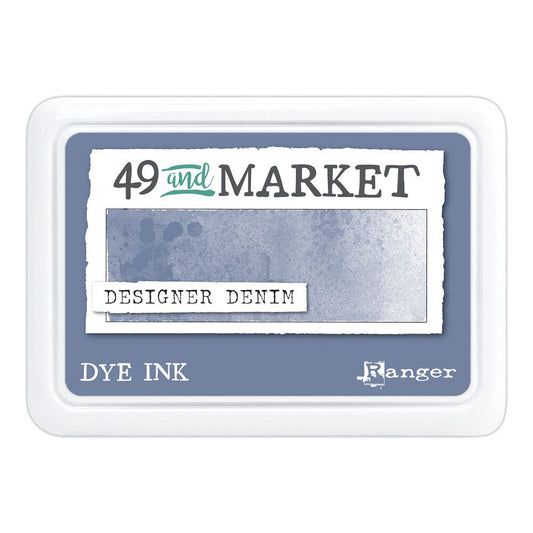49 and Market Dye Ink Pad, Designer Denim Ink Pad 49 and Market 