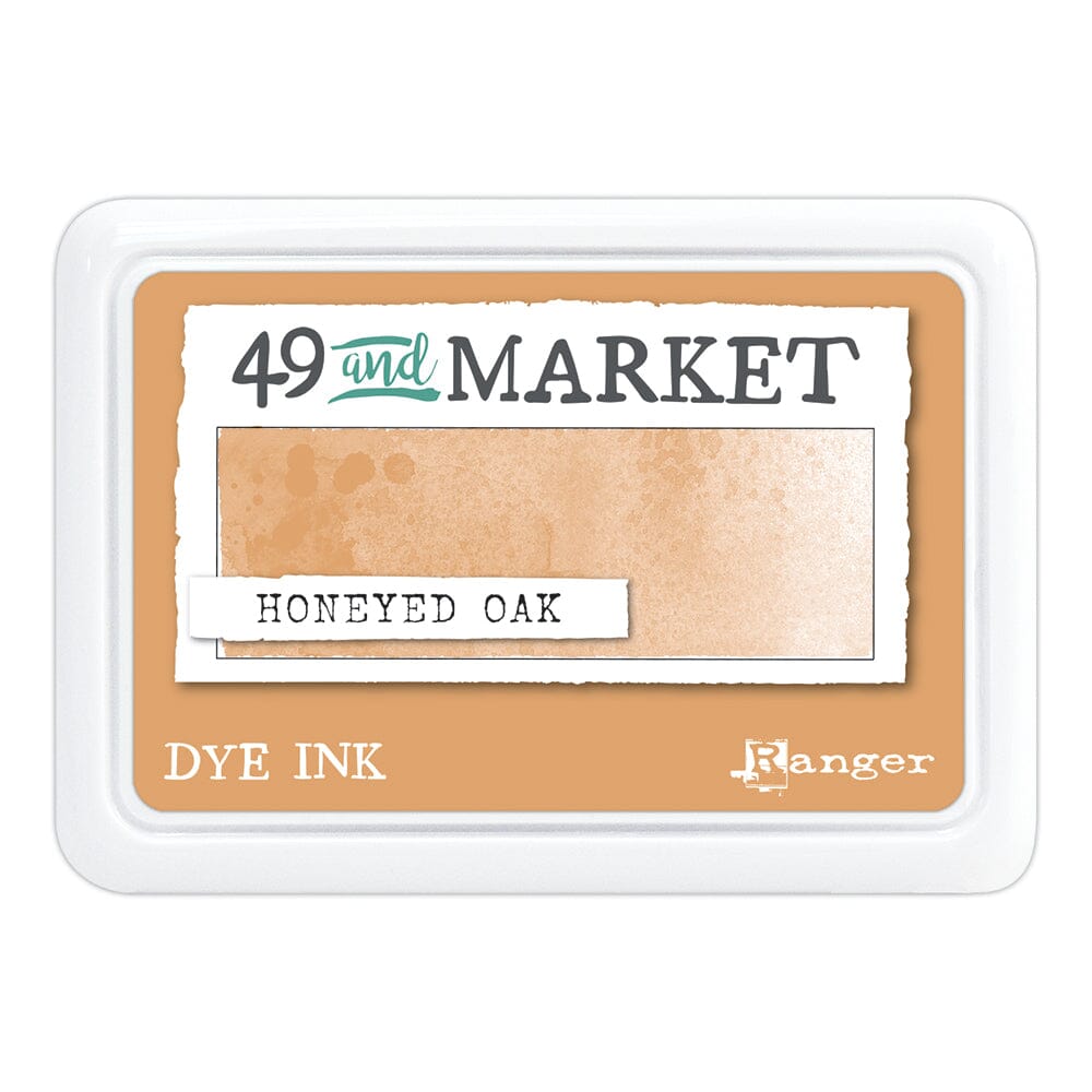 49 and Market Dye Ink Pad, Honeyed Oak Ink Pad 49 and Market 