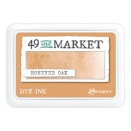 49 and Market Dye Ink Pad, Honeyed Oak Ink Pad 49 and Market 