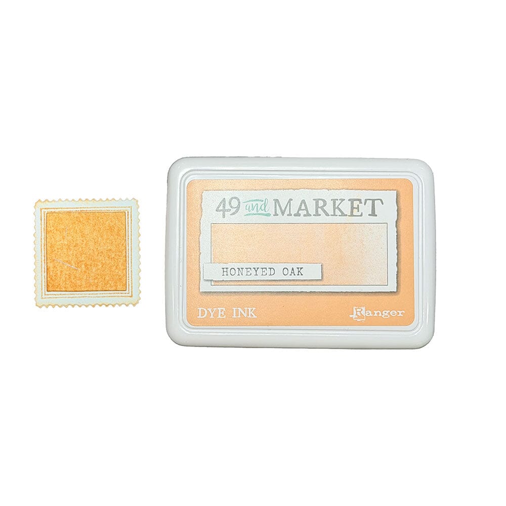 49 and Market Dye Ink Pad, Honeyed Oak Ink Pad 49 and Market 