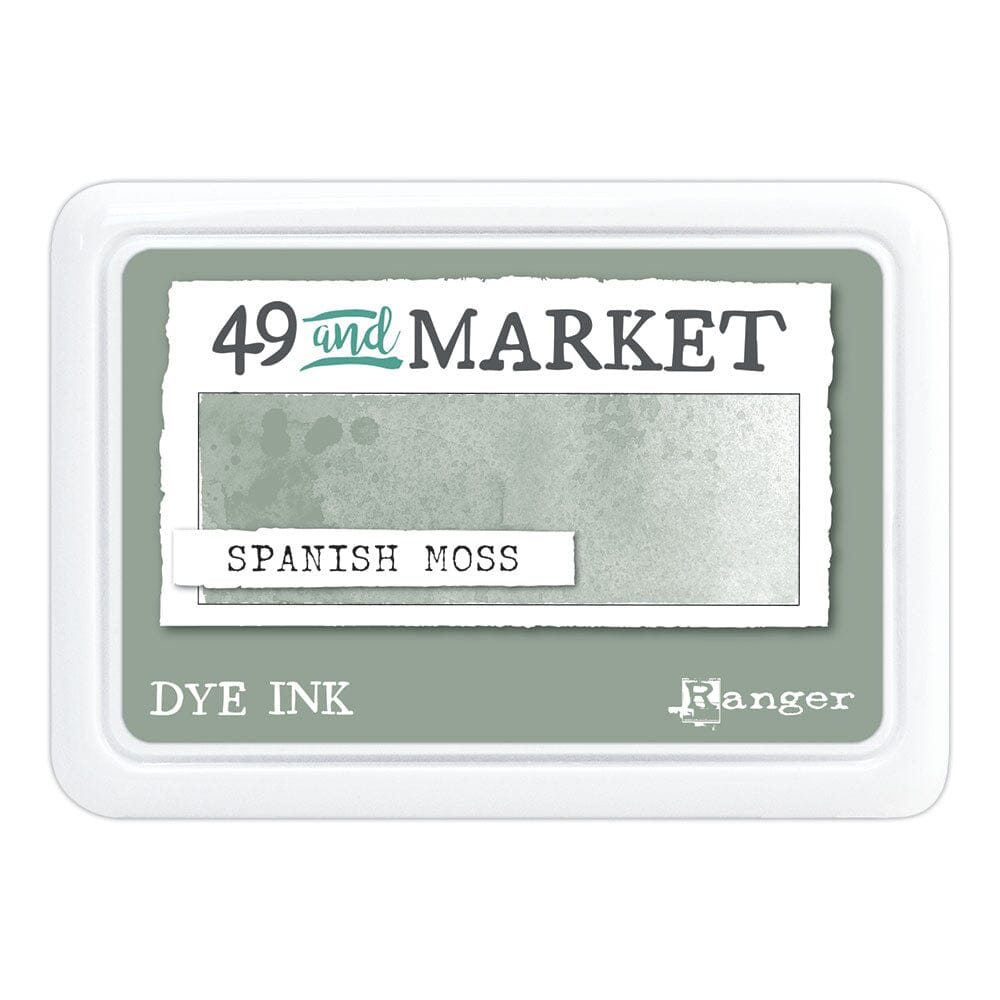 49 and Market Dye Ink Pad, Spanish Moss Ink Pad 49 and Market 