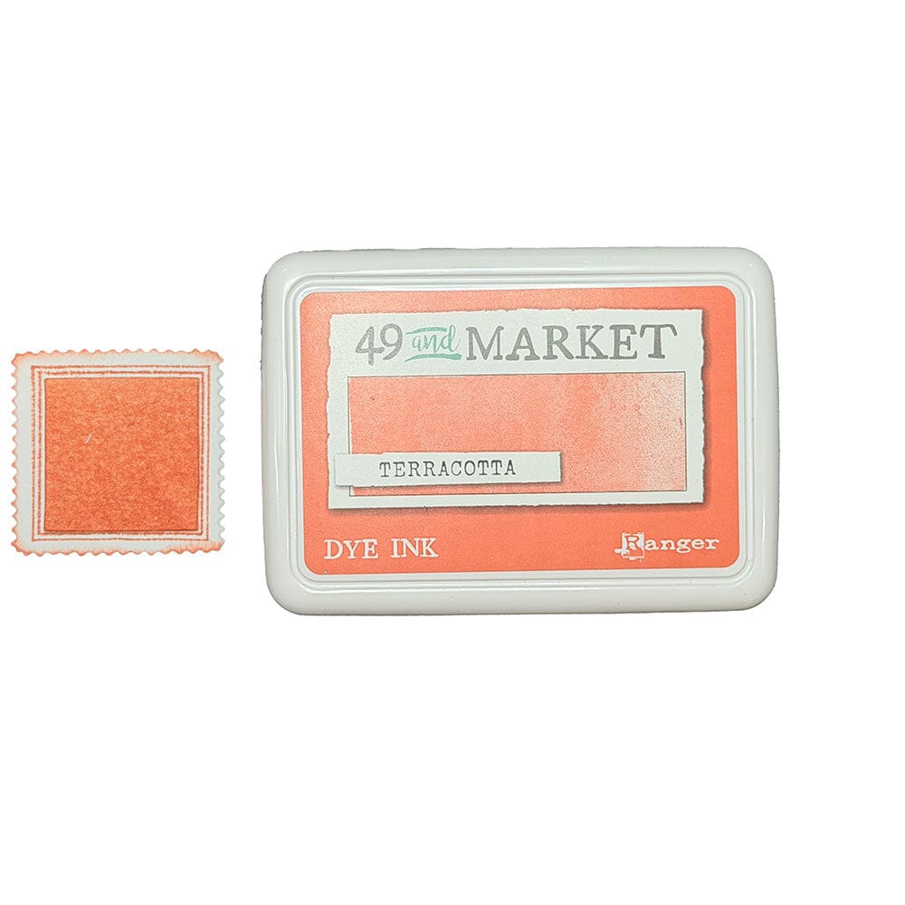 49 and Market Dye Ink Pad, Terracotta Ink Pad 49 and Market 