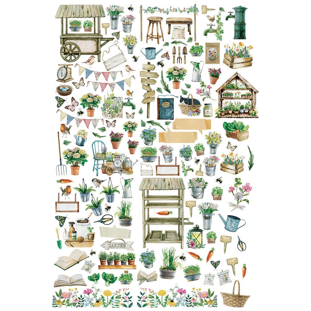 49 and Market From the Garden - Laser Cut Elements Surfaces 49 and Market 