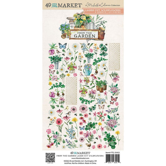 49 and Market From the Garden - Laser Cut Wildflowers Surfaces 49 and Market 