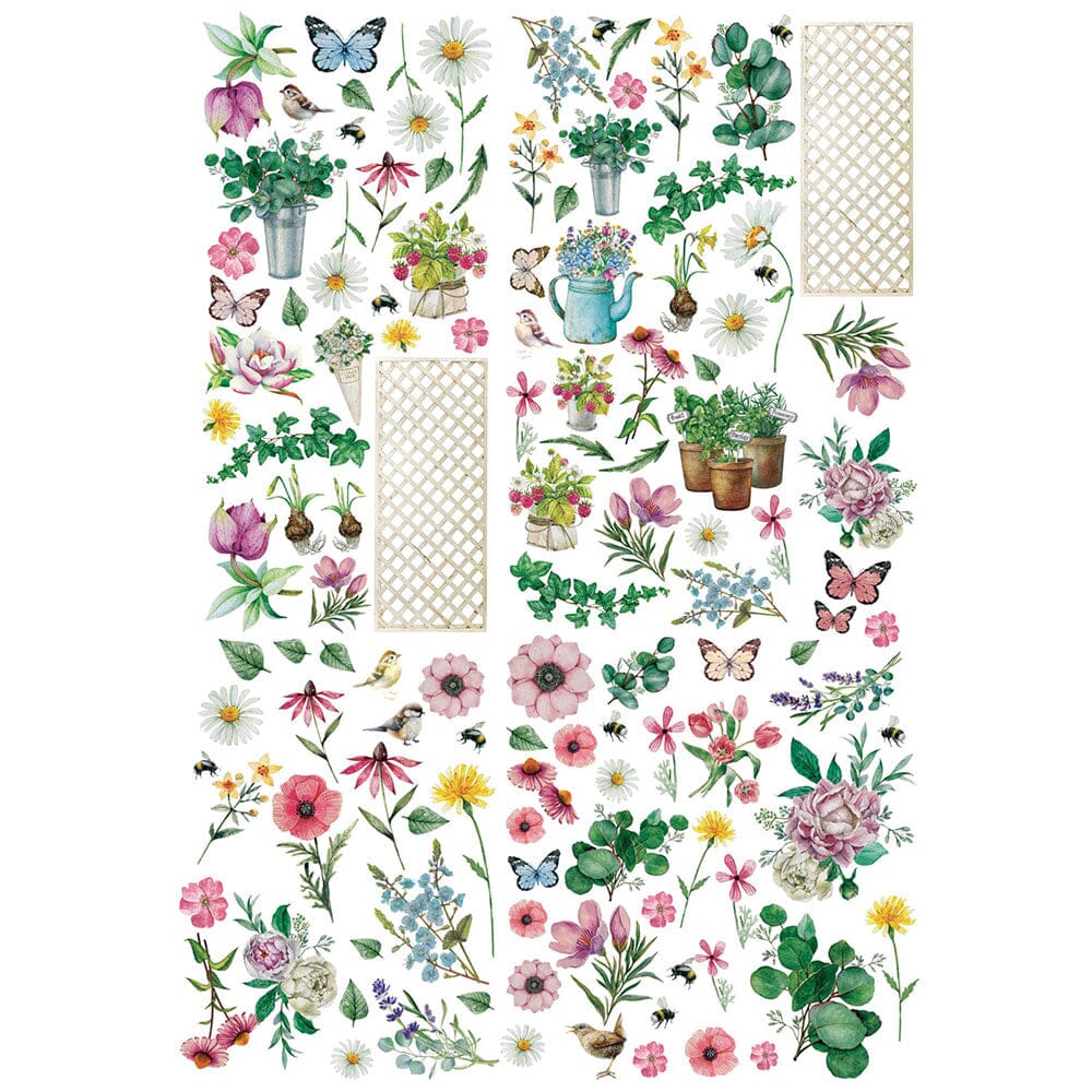 49 and Market From the Garden - Laser Cut Wildflowers Surfaces 49 and Market 