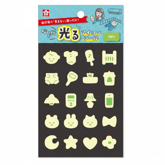 Sakura Cray-Pas Icon Glow in the Dark Stickers Tools & Accessories Sakura Baby 