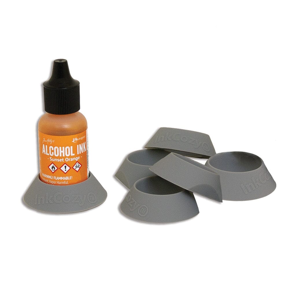 Ranger Ink Bottle Cozies Grey - 10PK Tools & Accessories Ranger Ink 