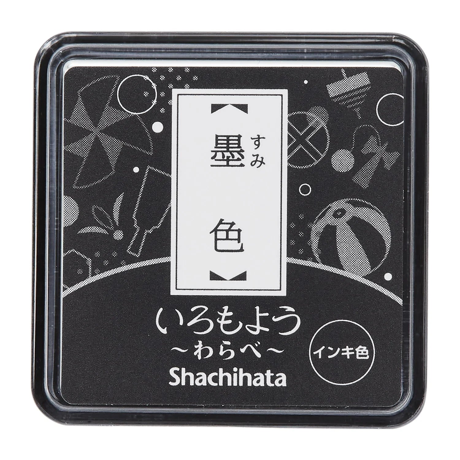 Shachihata Oil Based Iromoyo Mini Ink Pads Ink Pad Shachihata Black 