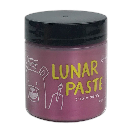 Simon Hurley create. Lunar Paste Triple Berry, 2oz Adhesives & Mediums Simon Hurley 